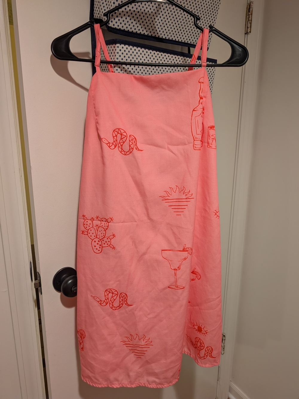 Pink Printed Dress